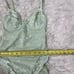 Lisca Vintage Mint Green Lace Bodysuit Teddy Lingerie Coquette Size Medium