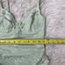 Lisca Vintage Mint Green Lace Bodysuit Teddy Lingerie Coquette Size Medium