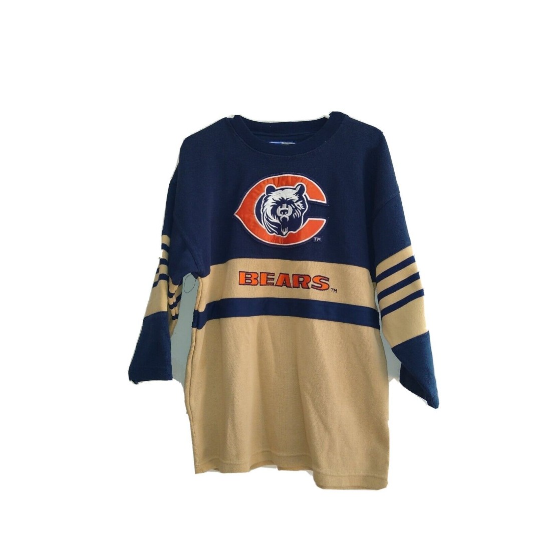 NFL Starters Chicago Bears Long Sleeve Shirt Size M, Excellent Condition