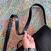 Vintage 90’s Coach Lexington 5265 Black Leather Briefcase Work Messenger Bag