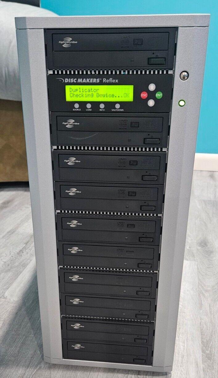 Disc Makers Reflex 7 NEC Duplicator Reflex Duplicator Tower CD/DVDRW