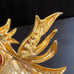 Vintage Stunning Colorful Enamel Crystal Phoenix Bird of Paradise 6.5” Brooch