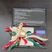 Vintage Stunning Colorful Enamel Crystal Phoenix Bird of Paradise 6.5” Brooch