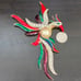 Vintage Stunning Colorful Enamel Crystal Phoenix Bird of Paradise 6.5” Brooch
