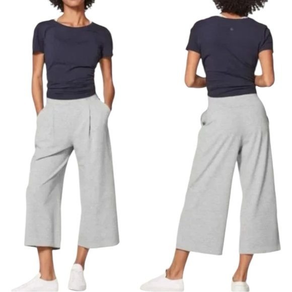 Lululemon Can You Feel The Pleat Crop Pants Size 6