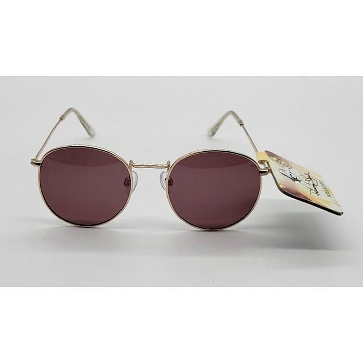 ✨Panama Jack Polarized Round Gold Frame 100% Sunglasses -BRAND NEW