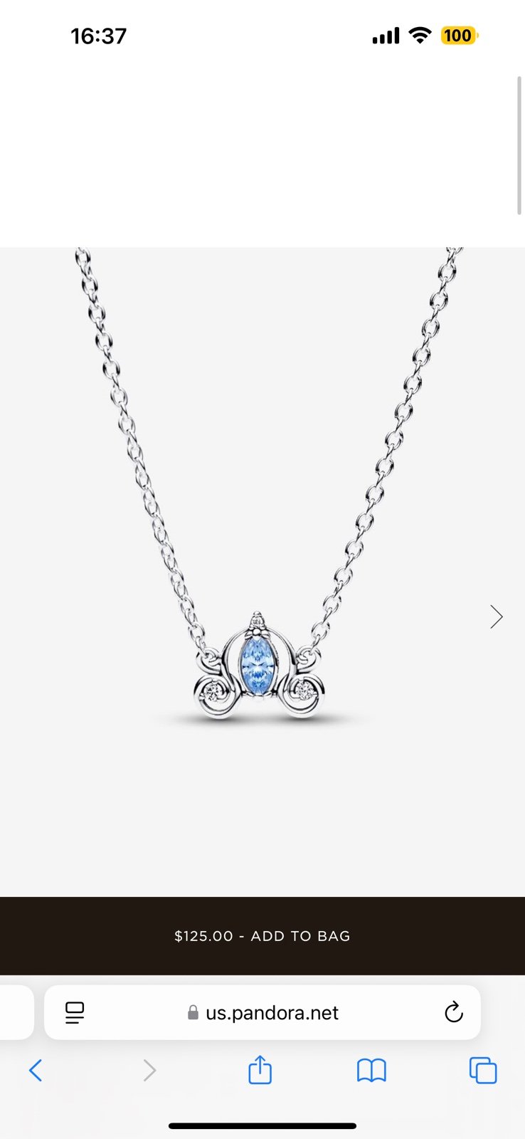 Pandora Necklace