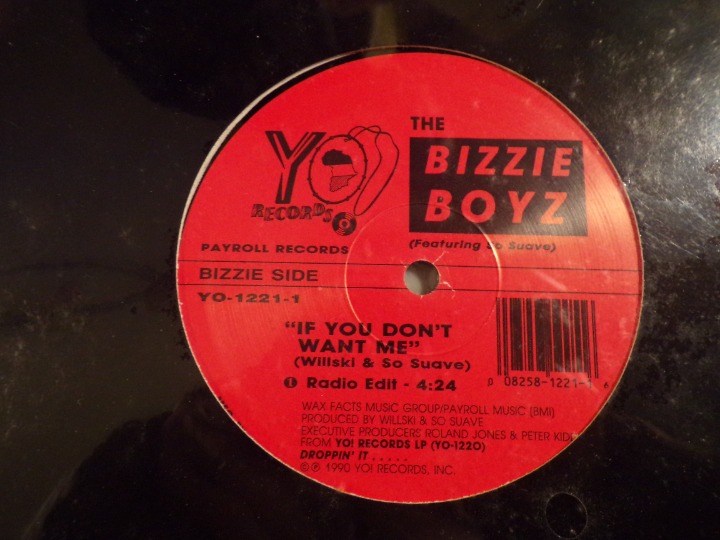 The Bizzie Boyz ‎– Droppin' It / If You Don't Want Me SEALED 1990