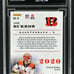 Joe Burrow Bengals 2020 Panini Chronicles Pink Rookie #19 Graded Gem Mint 10