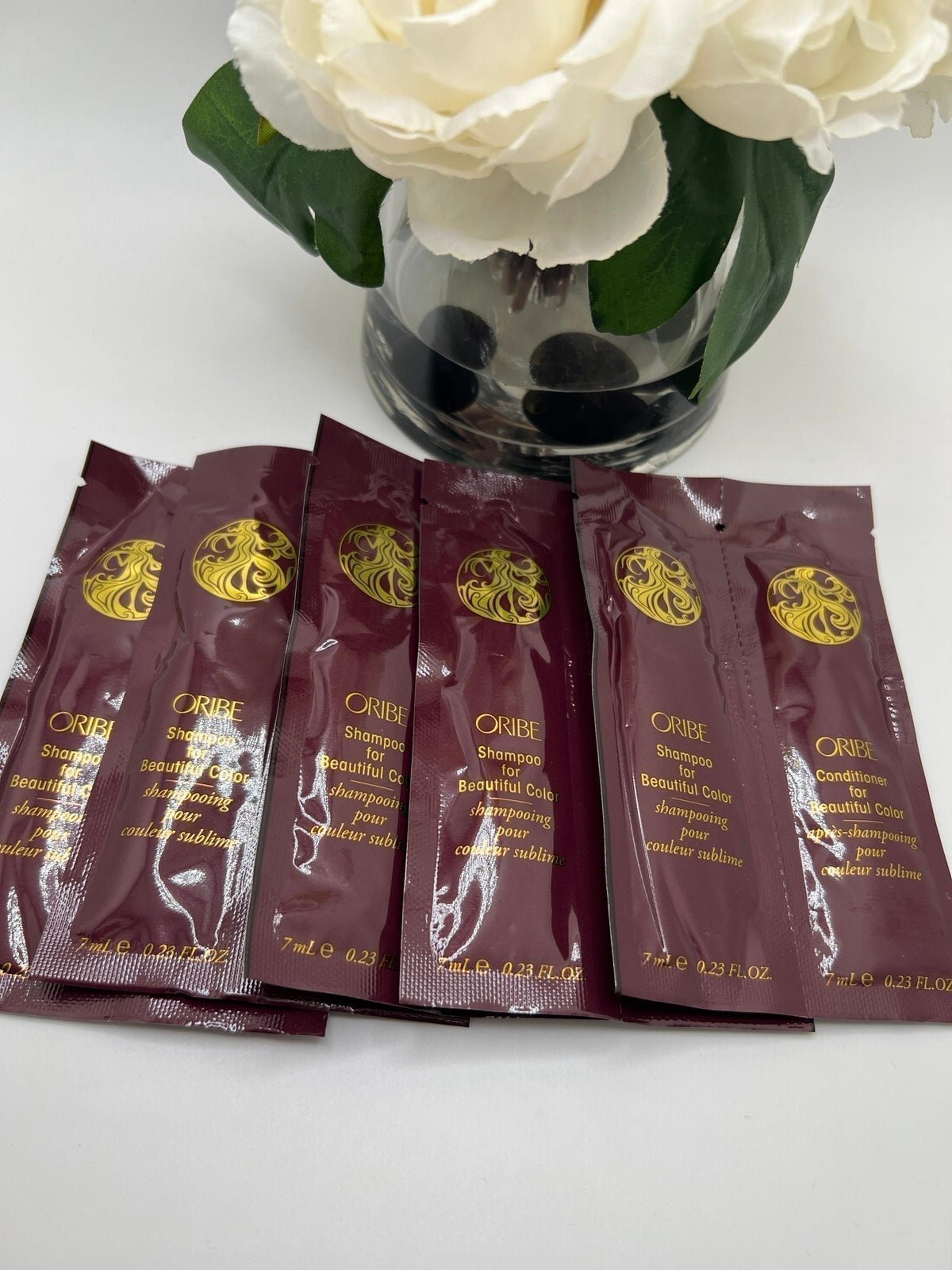 LOT OF 5 ORIBE Shampoo & Conditioner For Beautiful Color Sample Sets 10 PACKETS