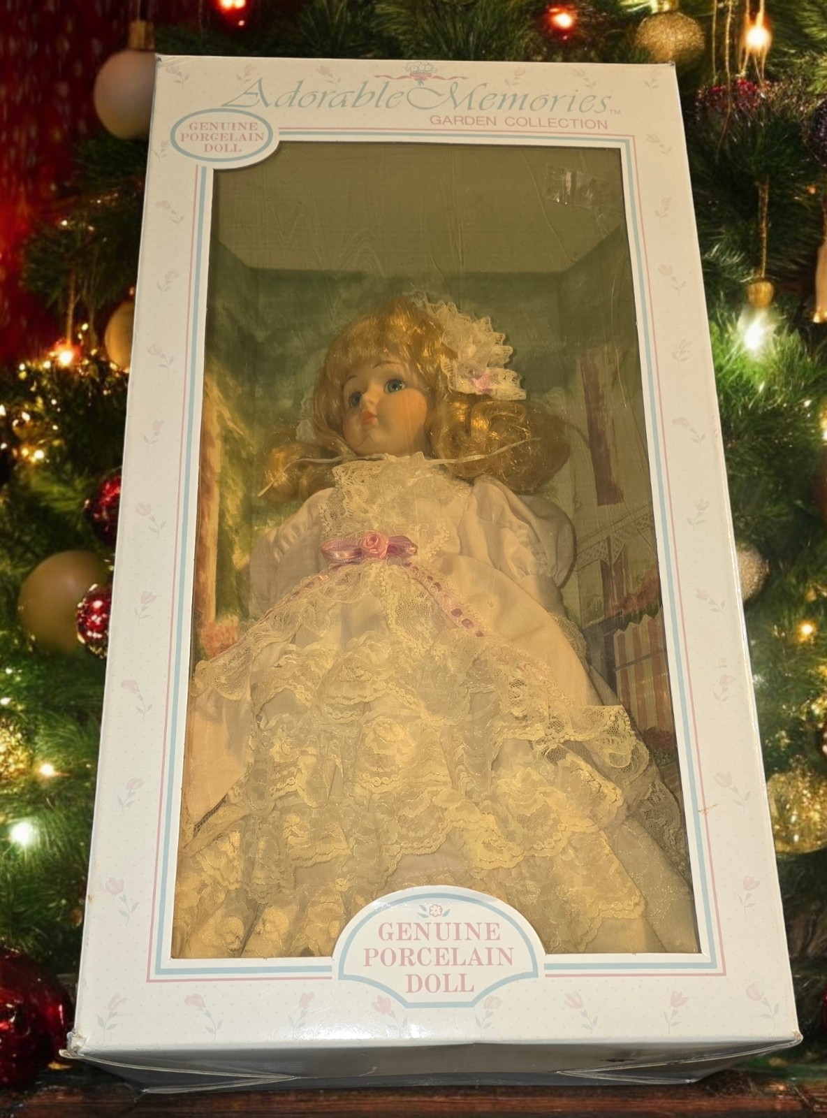 Adorable Memories Genuine Porcelain Doll Garden Collection