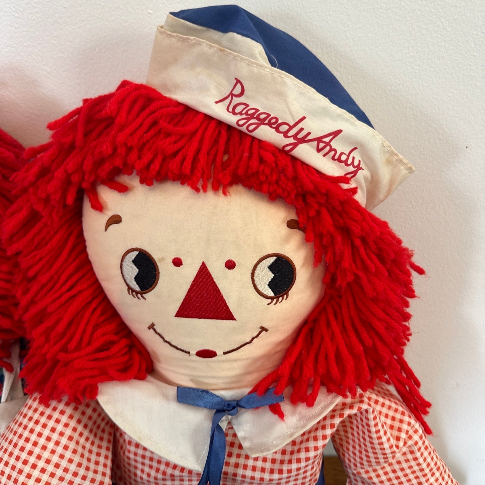 Vintage Large Raggedy Ann And Andy Doll By Johnny Gruelle