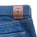 Aviator Tencell Indigo Dark Medium Blue Wash Straight Leg High Rise Women’s Rela