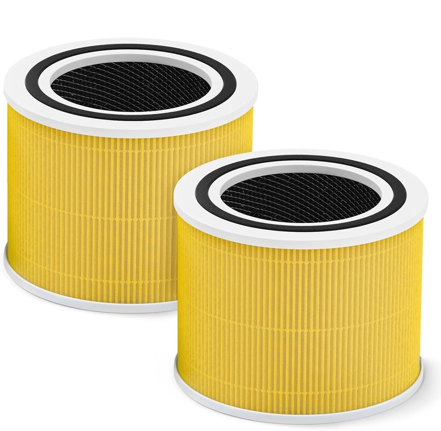True H13 HEPA Replacement Filter Compatible LEVOIT Core 300P Air Purifier 2 Pack