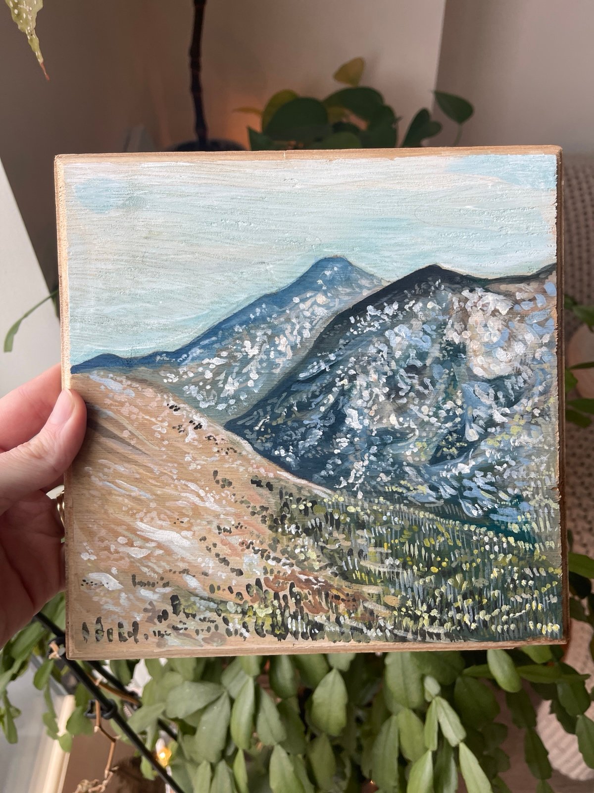 Painting // 8x8 acrylic on wood
