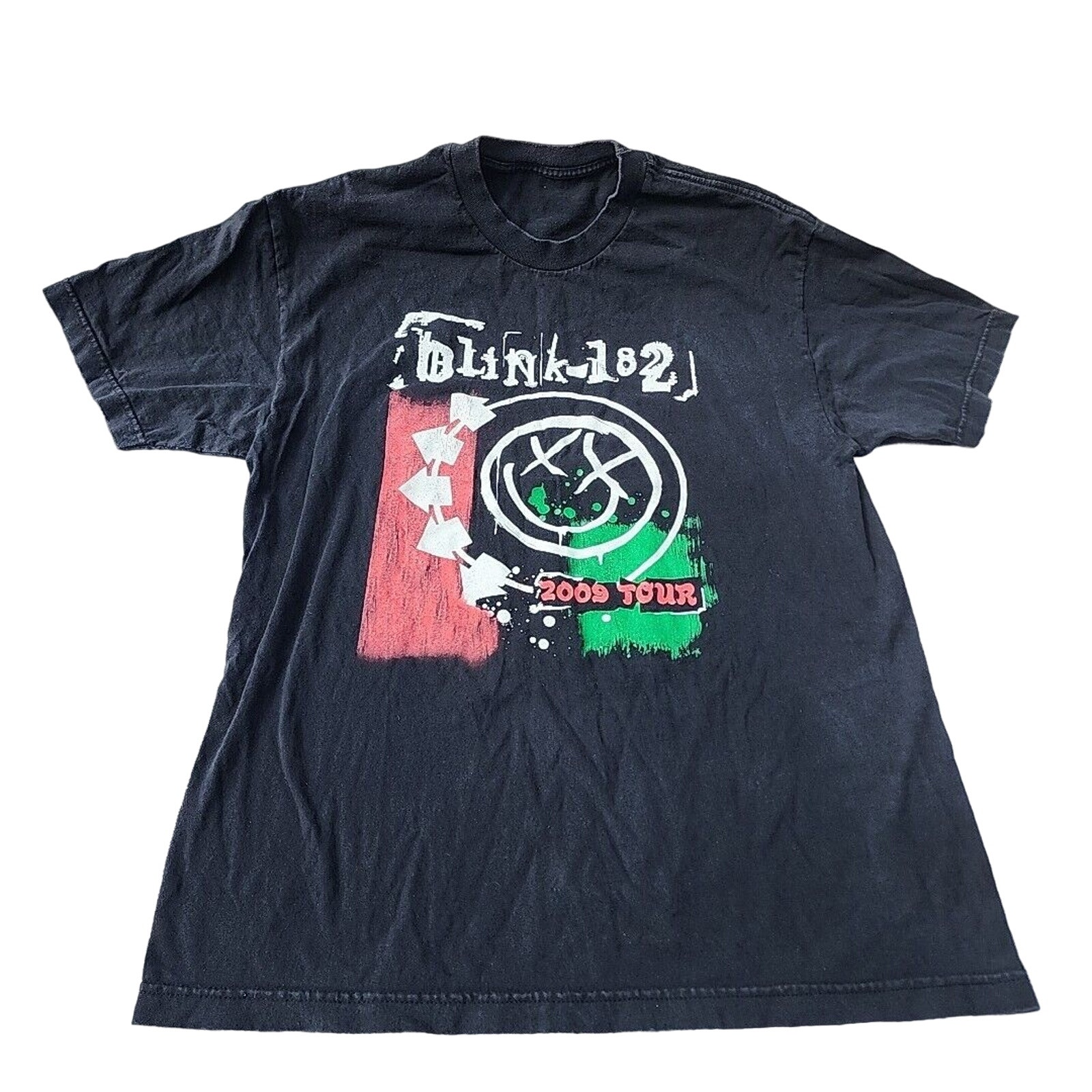 Blink-182 2009 North America Tour T-Shirt: XL Special Guest Weezer Travis Barker