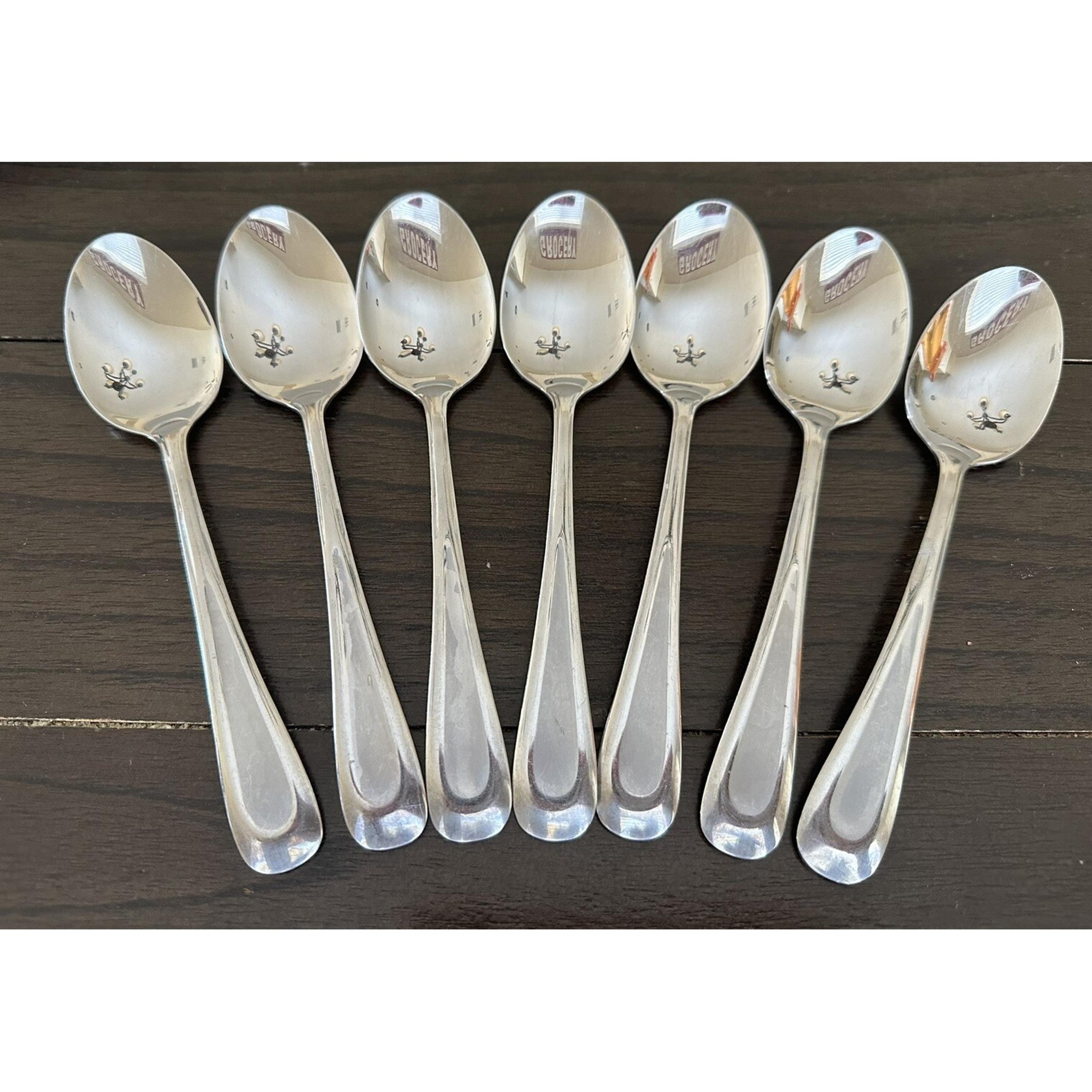 Lot Of 7 SoupSpoon Oneida Stainless Voss Glossy