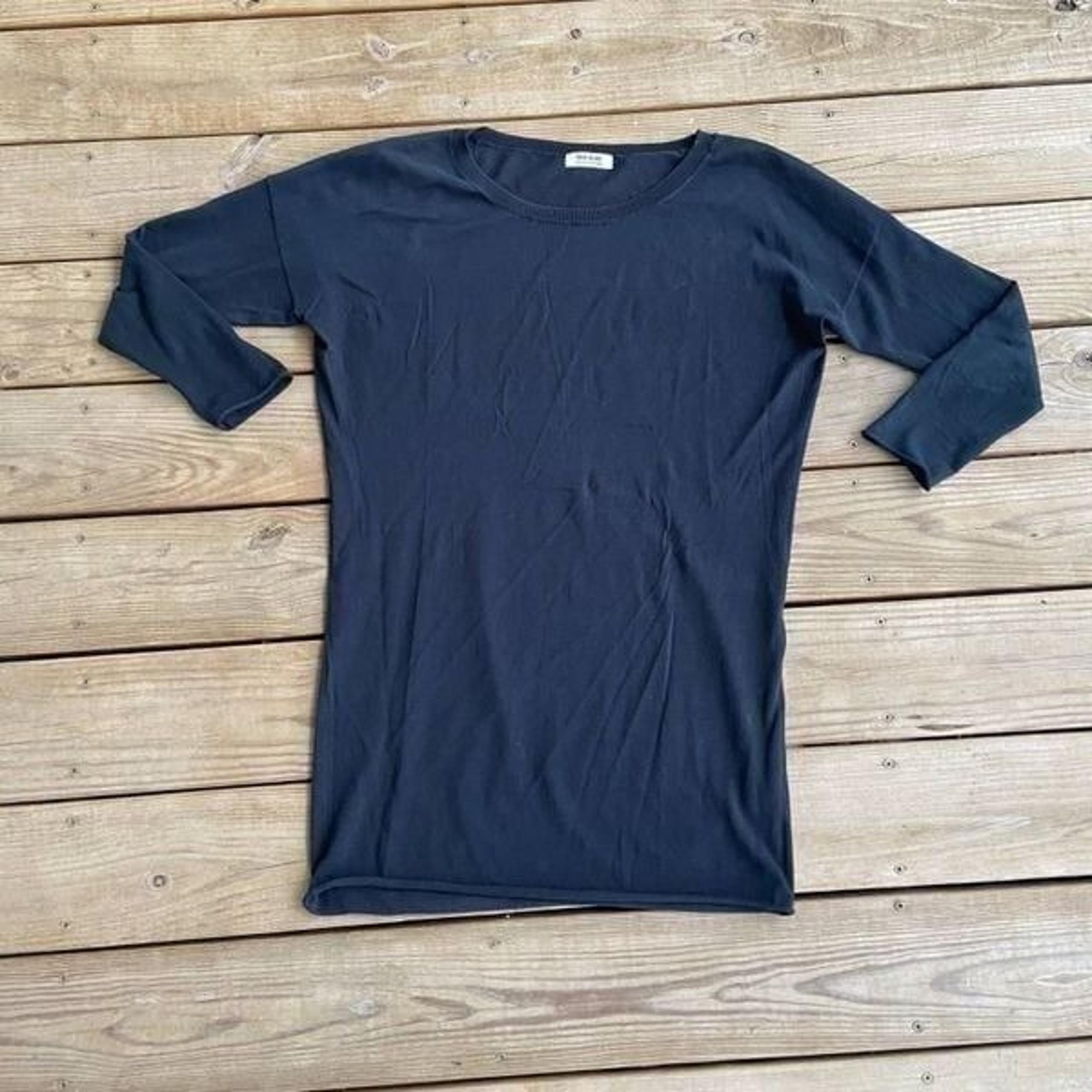Acne Navy Blue Lightweight Sweater XS