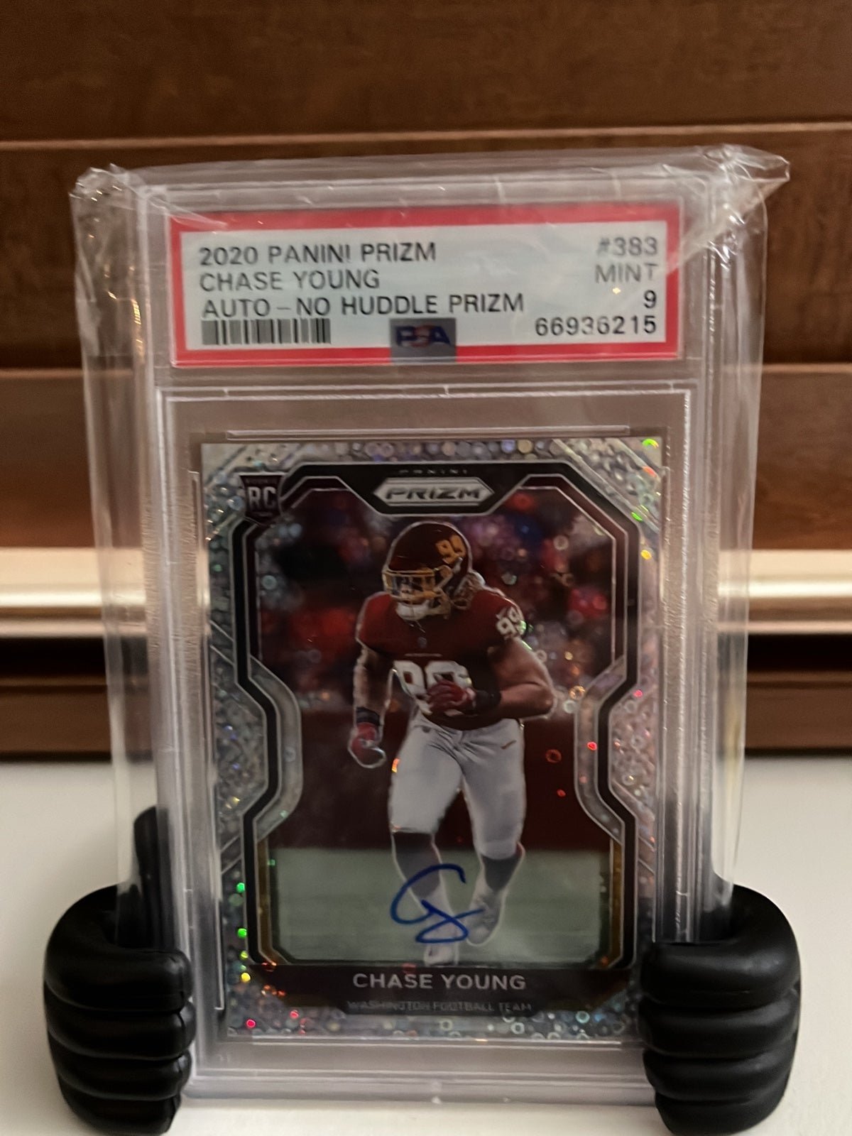 Chase Young rookie auto PSA 9