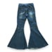 Peach Love Wide Leg Bell Bottoms
