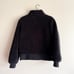 Zyia Black Sherpa Fleece Teddy Bomber Full Zip Jacket - Medium