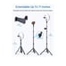 10 Ring Light Extend Tripod 3 Holders
