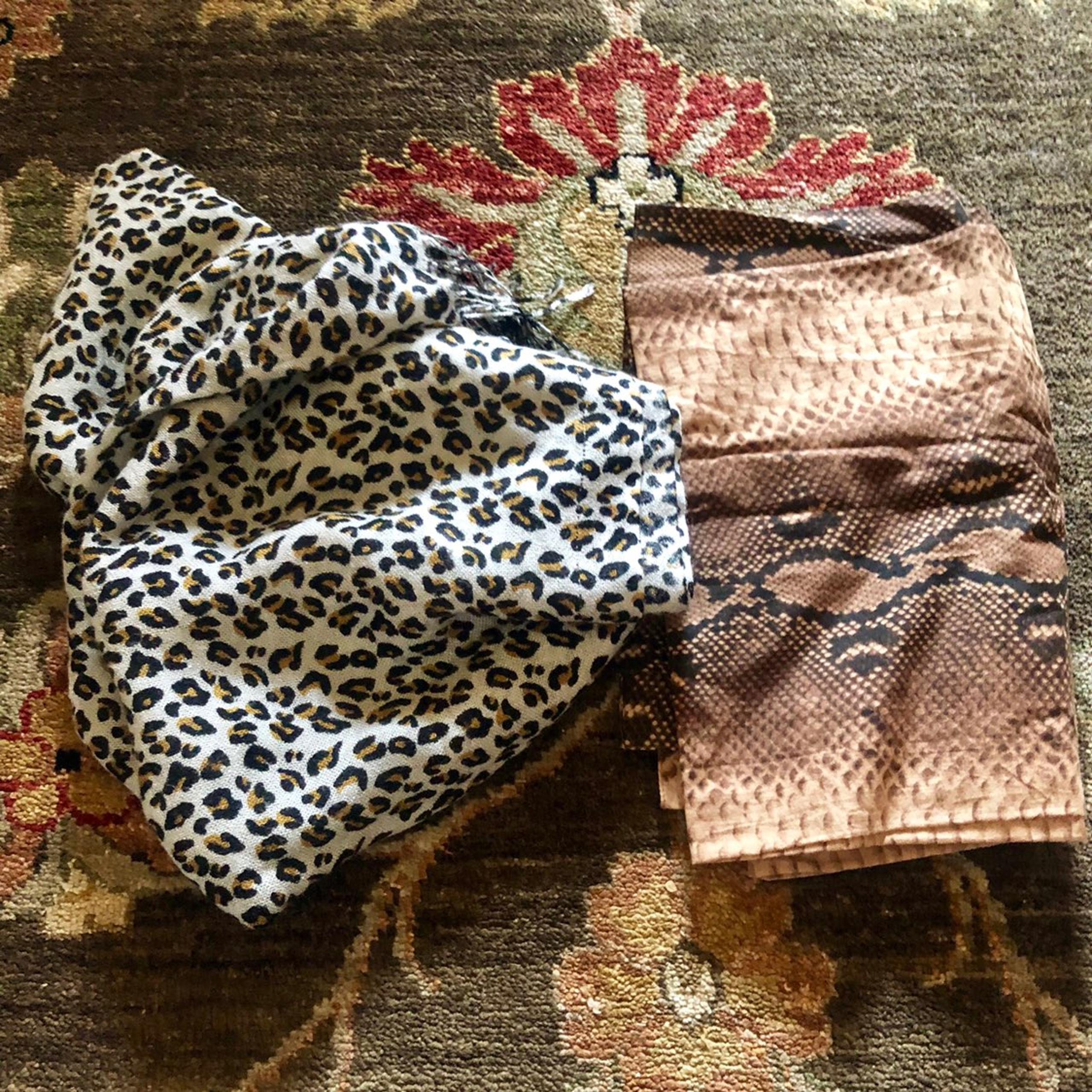 Bundle of Animal Print Scarves