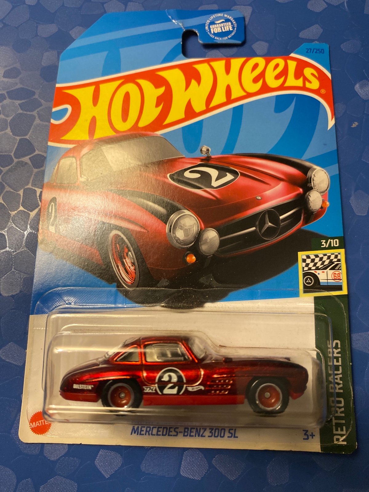 Hot wheels super treasure hunt Mercedes - Benz 300 SL