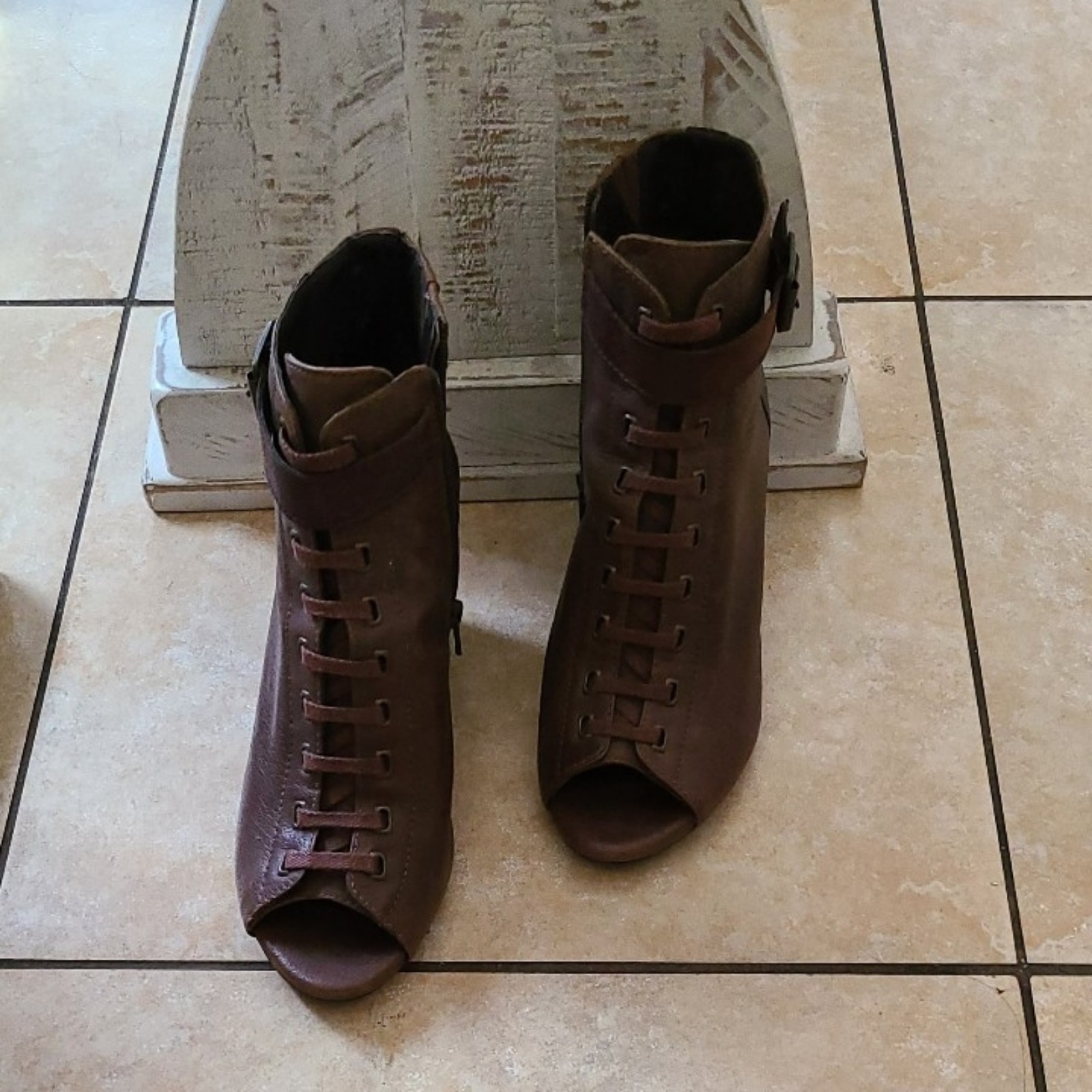 Vince Camuto Genuine Leather Booties