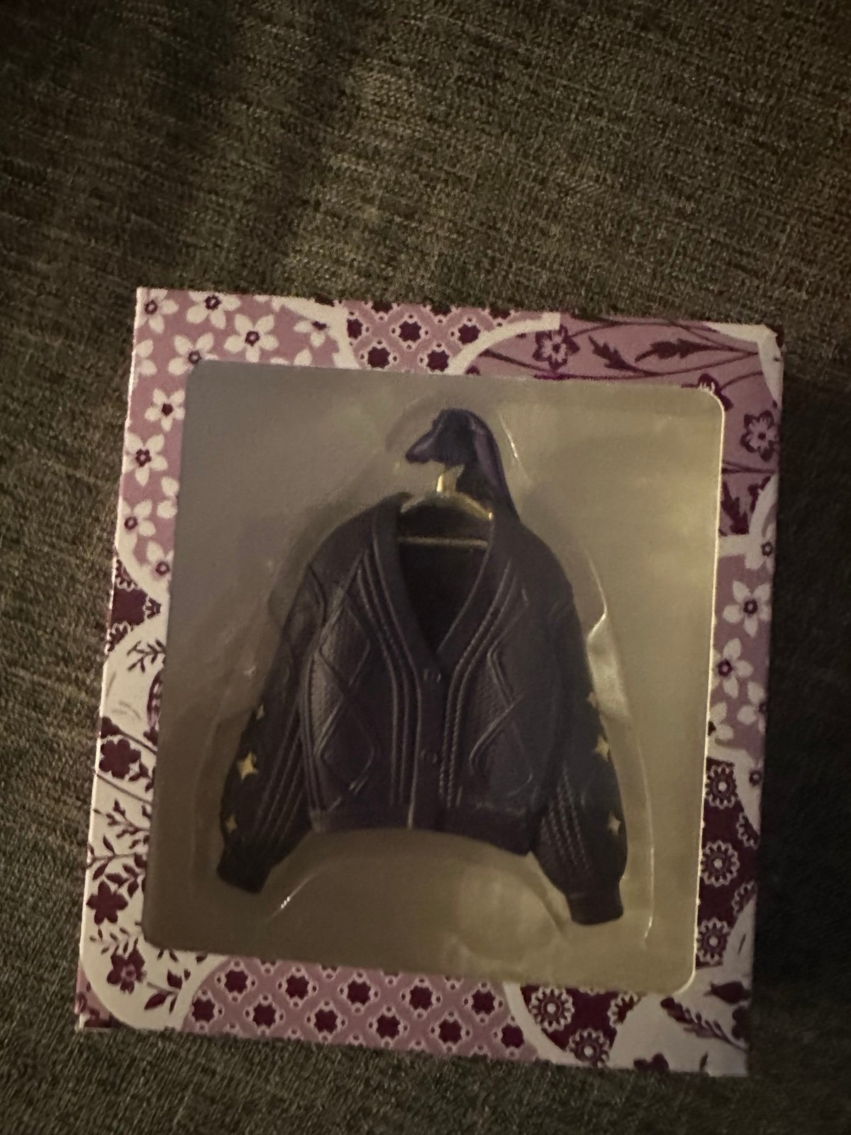 Taylor Swift speak now cardigan ornament