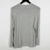 Cosabella Grey and White Striped Long Sleeve Pajama Top Size Small