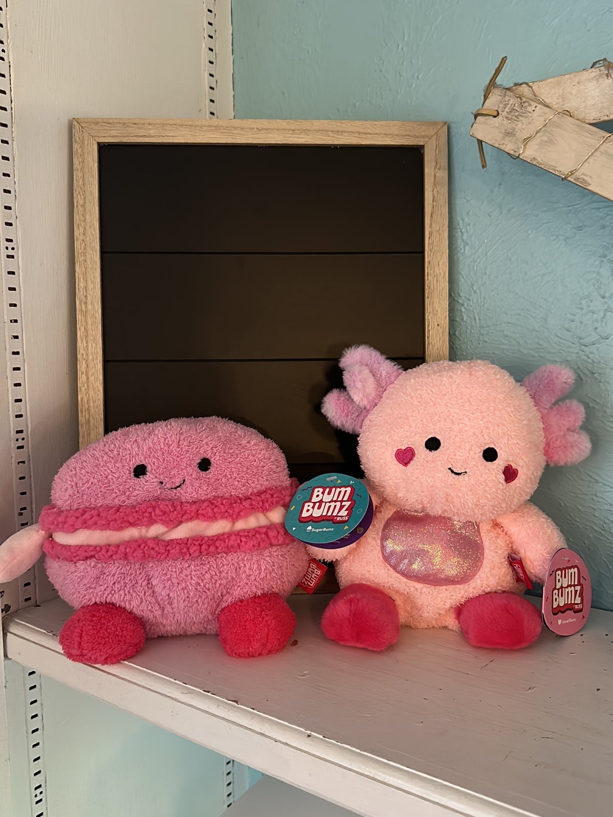 BumBumz by Russ (Kellytoy) Aimee + Micah 7.5” Stuffed Plush Bundle