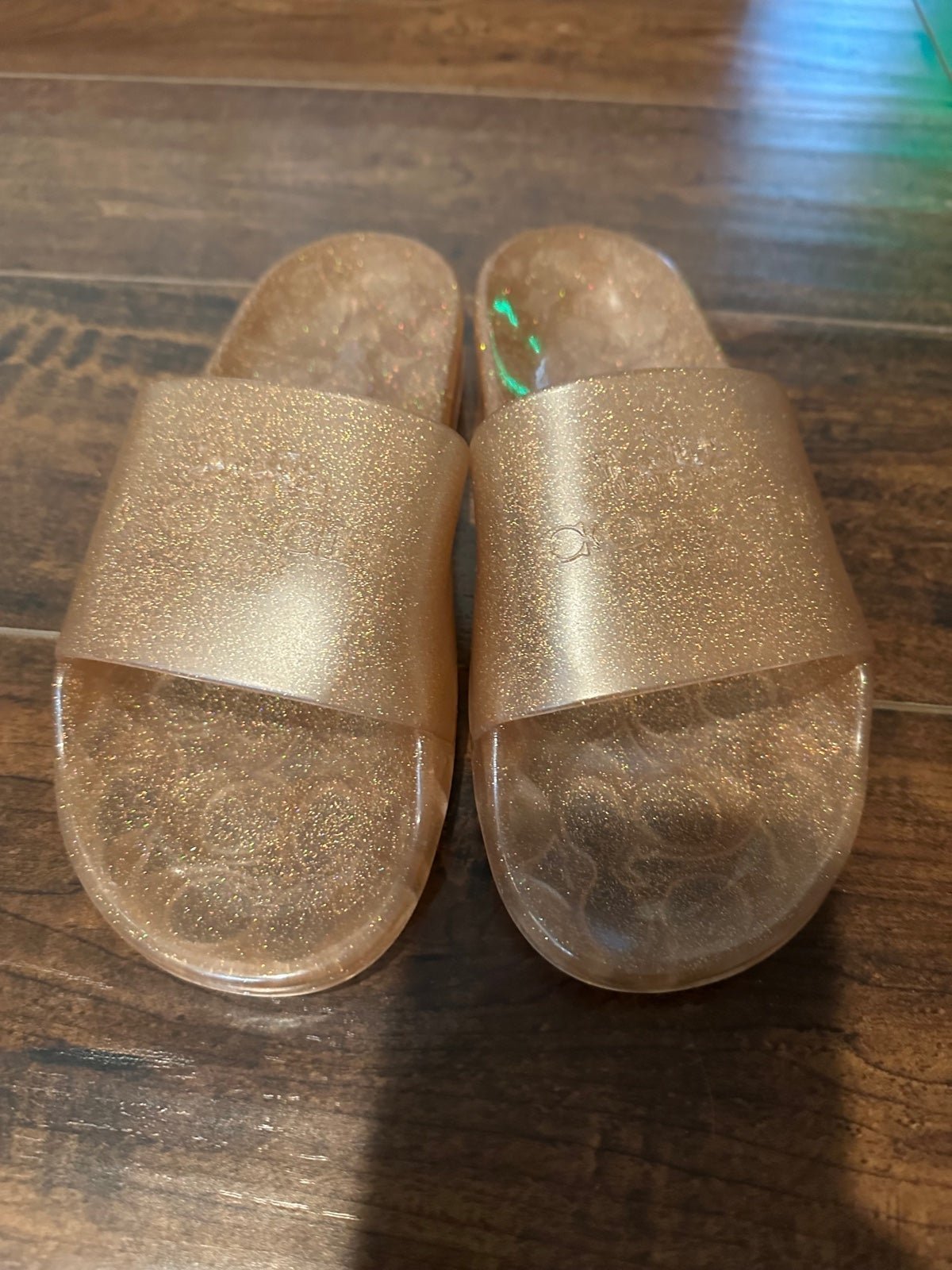 Coach jelly slides