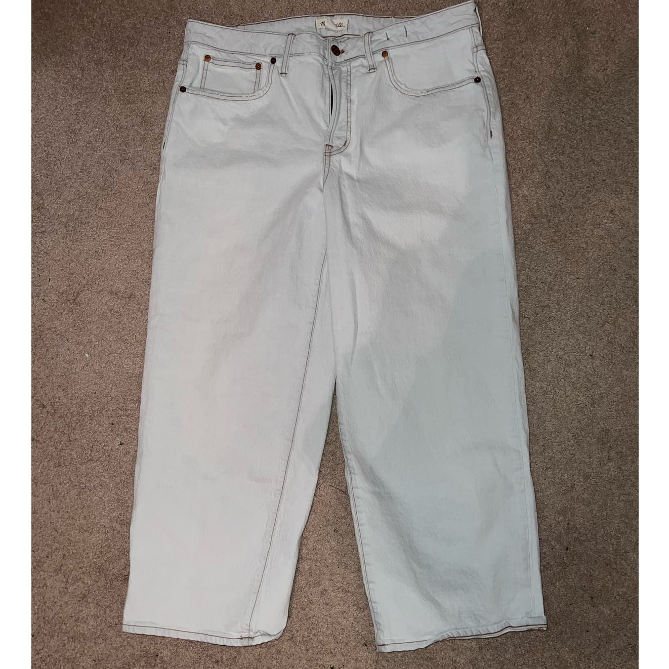 New Madewell The Perfect Vintage Wide-Leg Jean size 14W