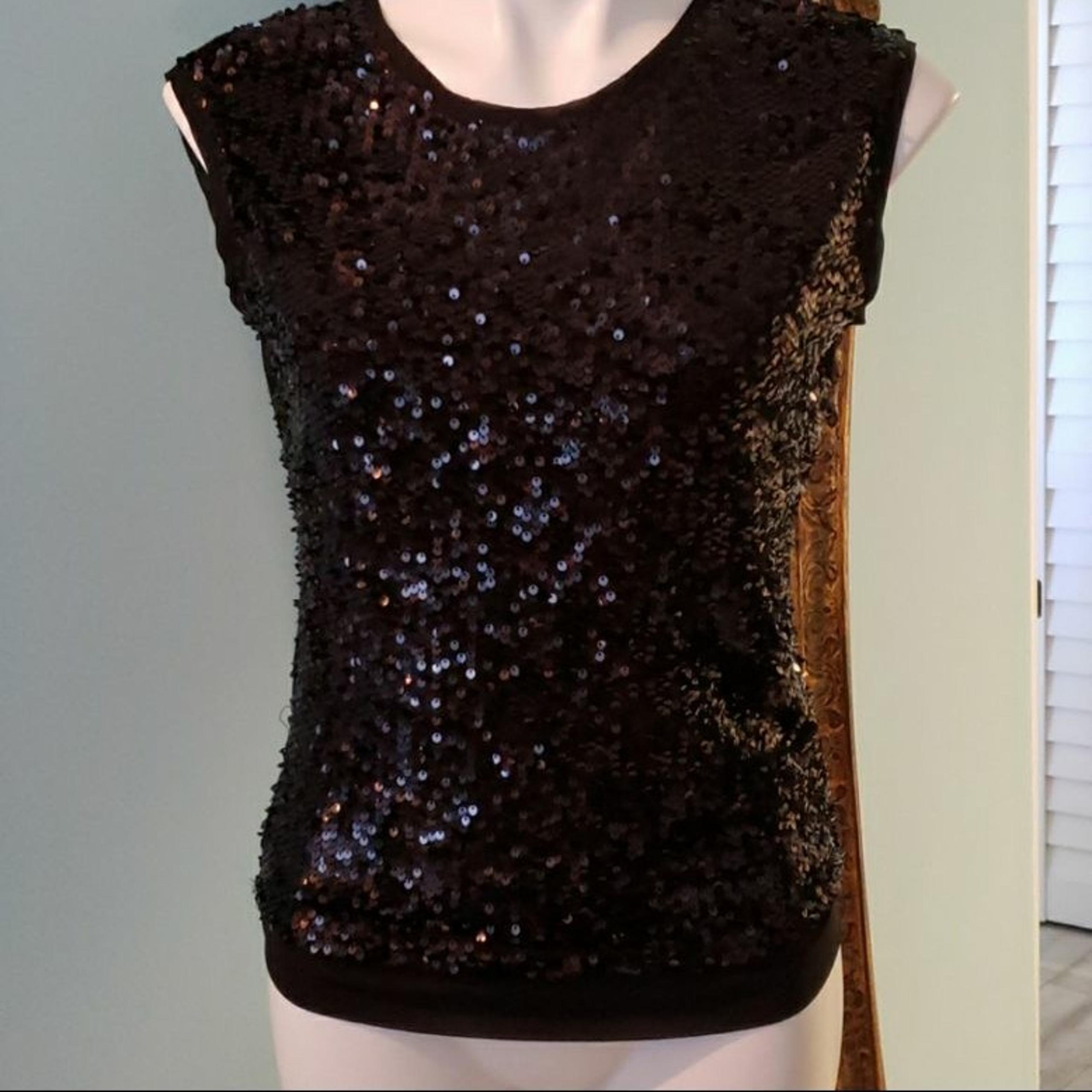 Calvin Klein Sequin Sleeveless Too
