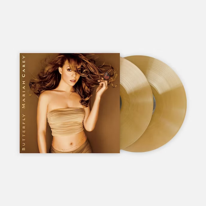 MARIAH CAREY BUTTERFLY VINYL NEW! LIMITED GOLD LP!! MY ALL, HONEY, BREAKDOWN