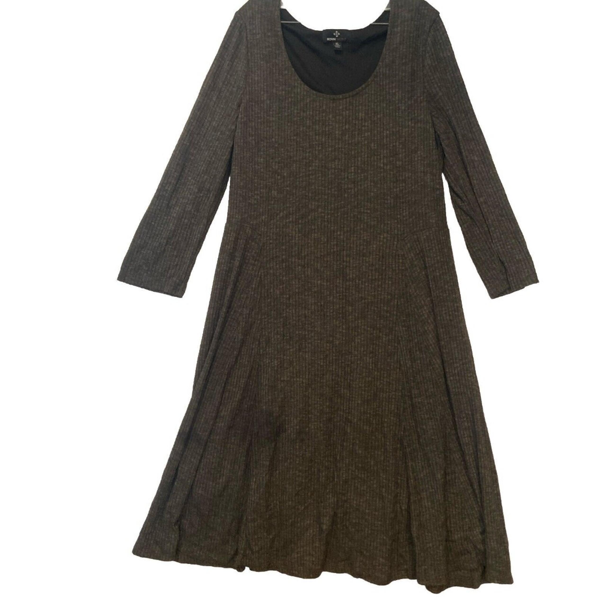 Ronni Nicole XL Green Dress Knee Length