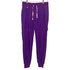 FIGS women's Ultra Violet purple Zamora jogger style scrubs scrub pants SZ XS