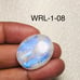 Rainbow Moonstone Oval Shape Cabochon-WRL-1-08