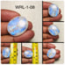 Rainbow Moonstone Oval Shape Cabochon-WRL-1-08