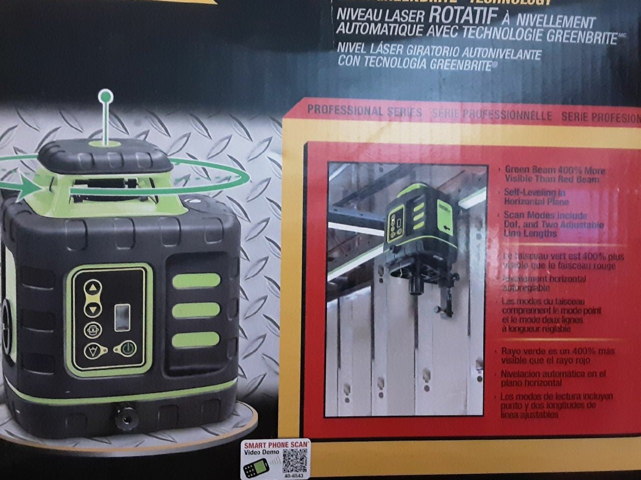Self leveling rotary laser level