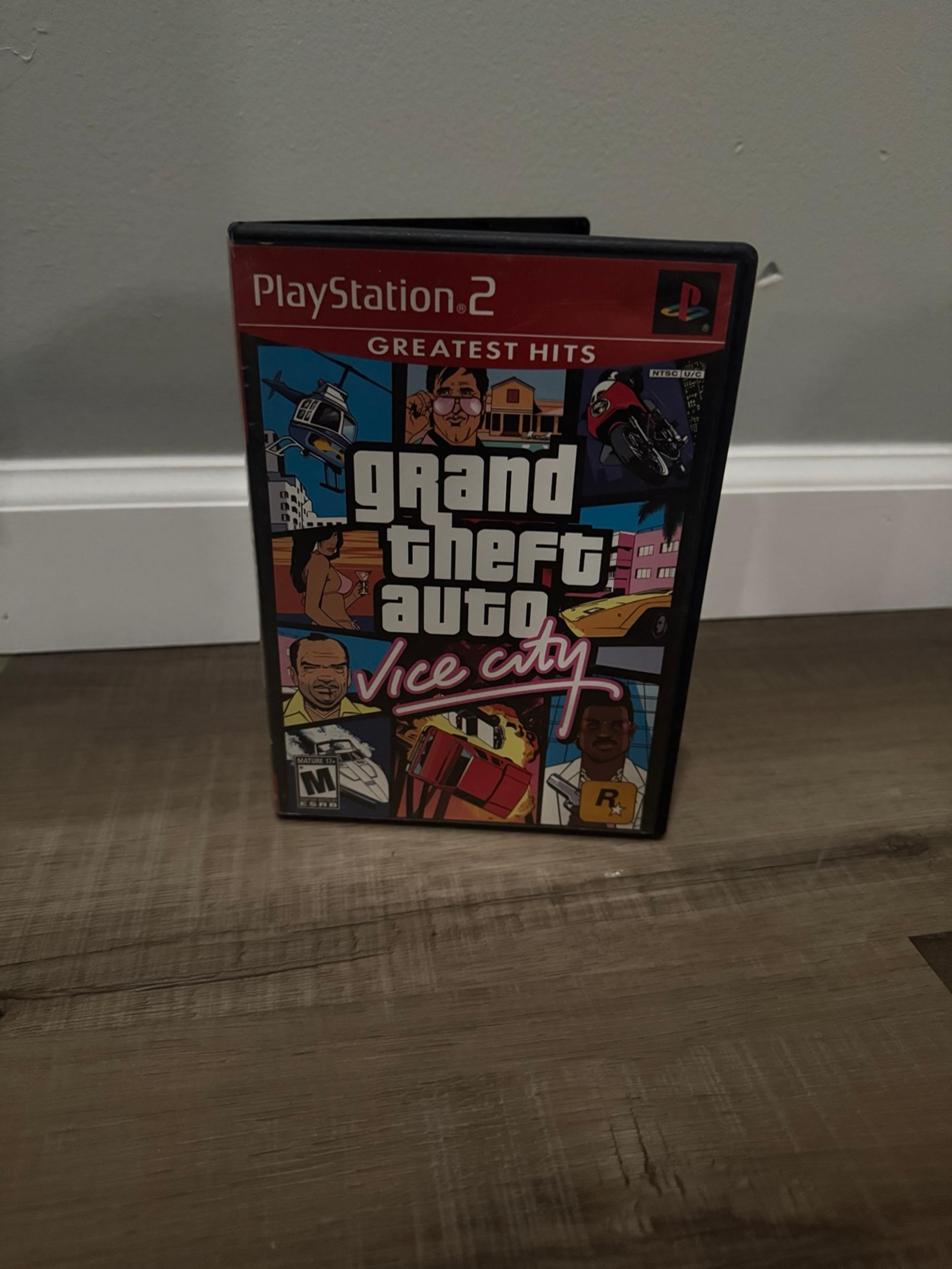 Grand Theft Auto: Vice City Greatest Hits (Sony PlayStation 2, 2005) GTA