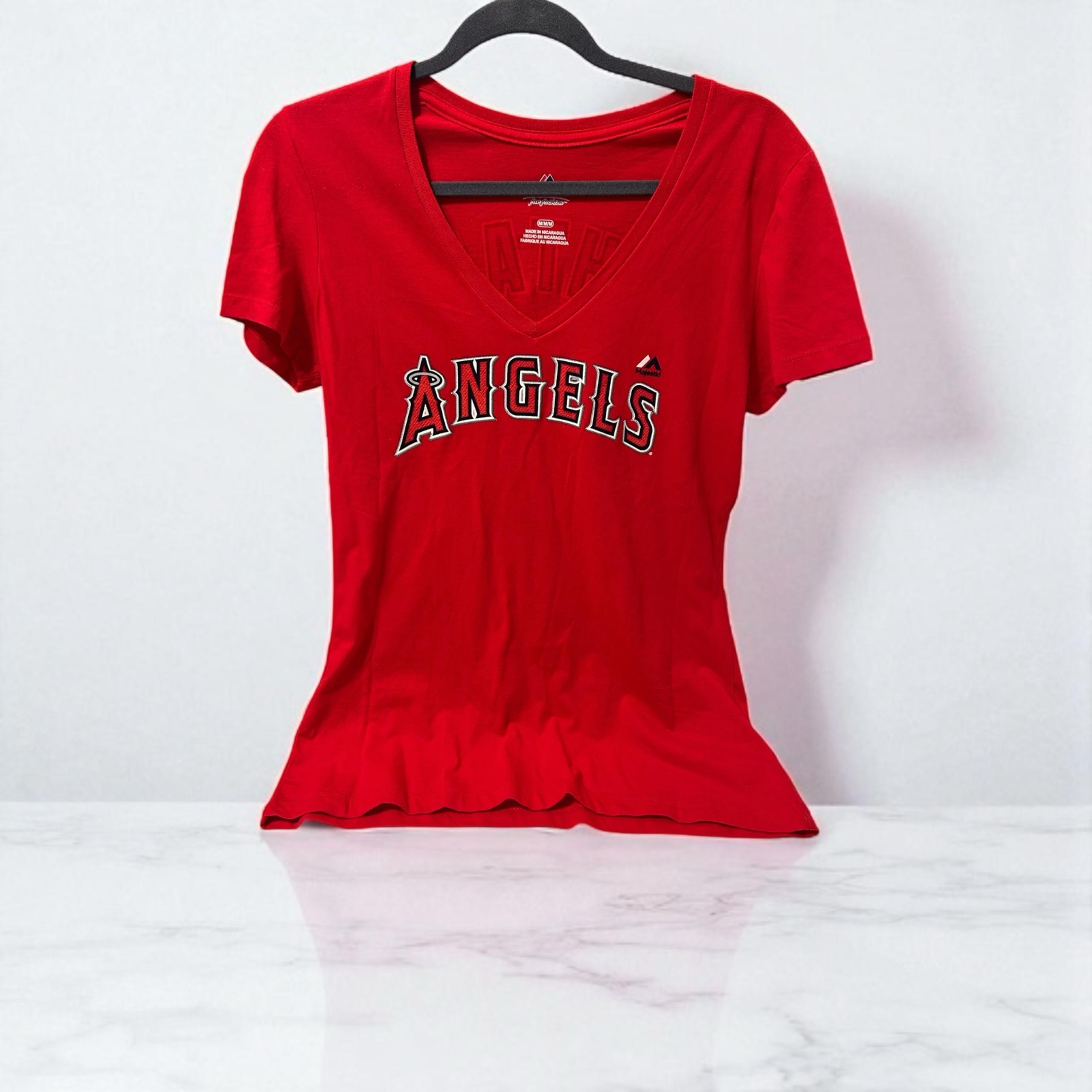 Shohei Ohtani #17 Angels T-Shirt Women’s Medium – Majestic