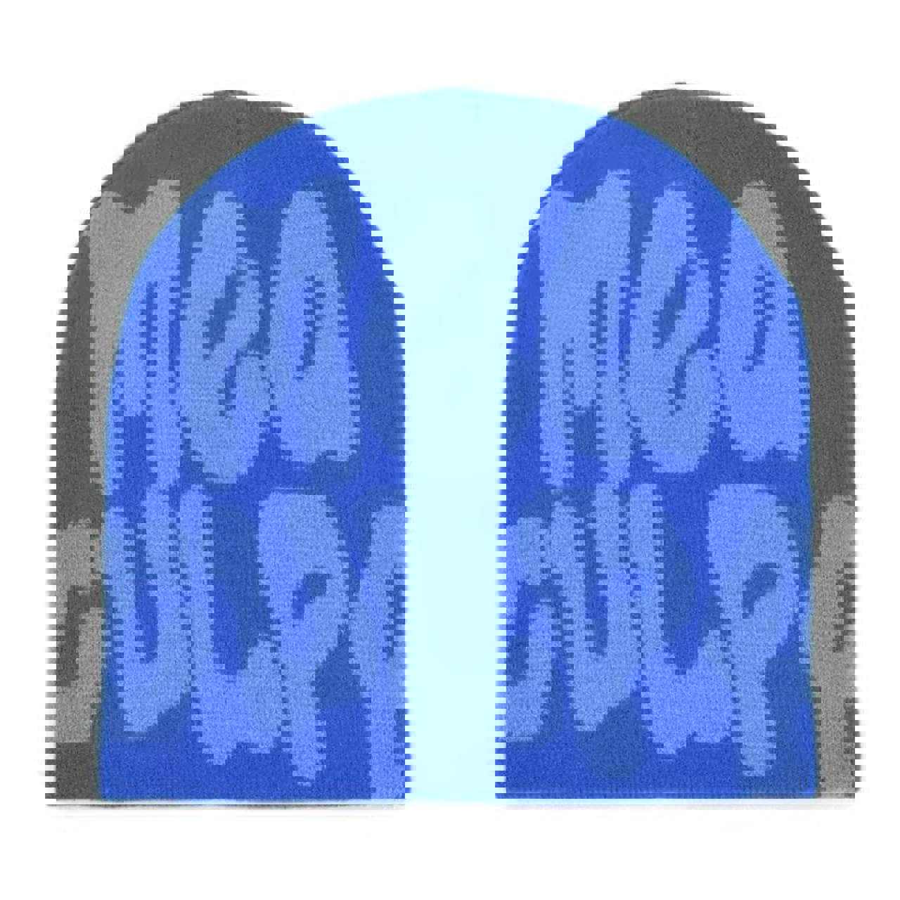 Men's Blue and Purple Hat