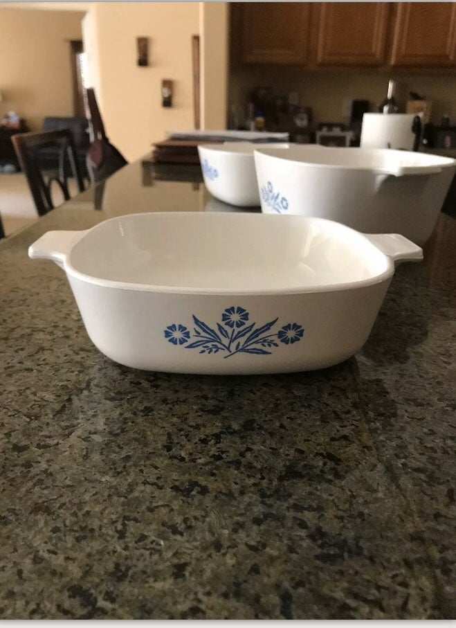 Corning Ware P-1-B Casserole 1 Qt. Cornf