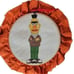 Vintage Sesame Street Needlepoint Framed Ruffle Bert & Ernie