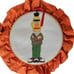 Vintage Sesame Street Needlepoint Framed Ruffle Bert & Ernie