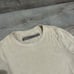 Enza Costa scallop edge pointelle long sleeve crew top