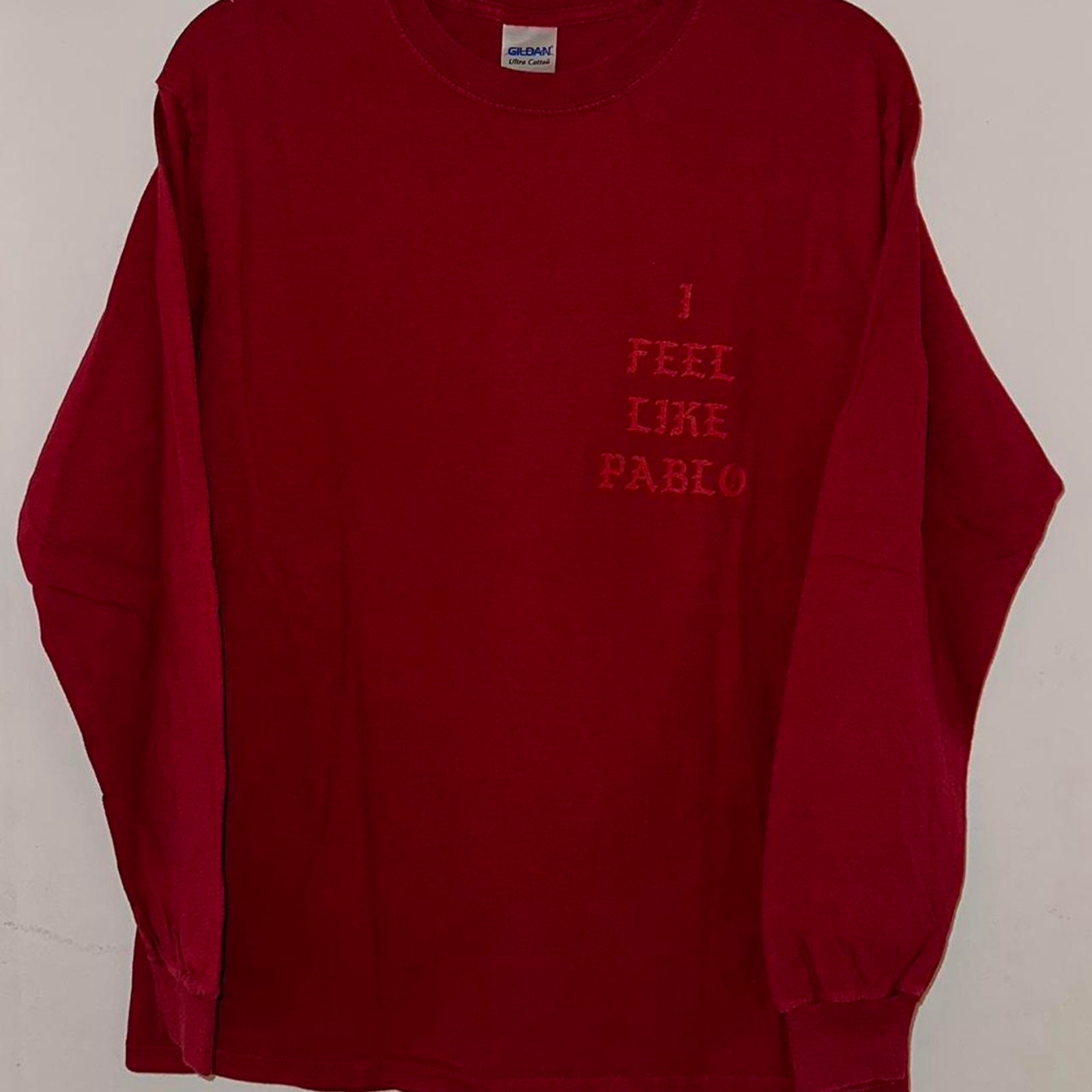 Kanye West I Feel Like Pablo Long Sleeve The Life Of Pablo Tour T Shirt size M
