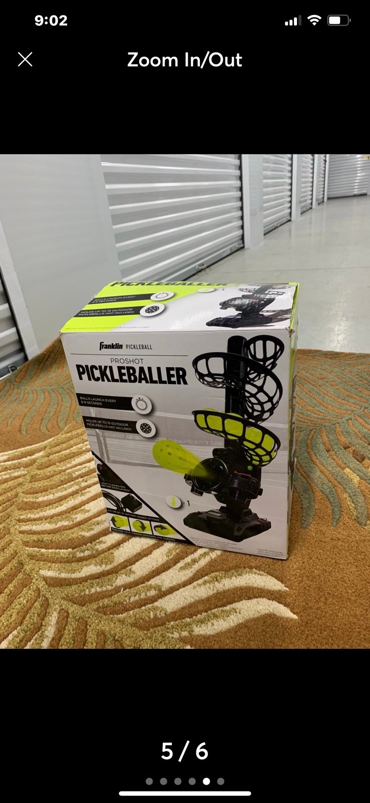Franklin Sports Automatic ProShot Pickleball Launcher Machine Brand new